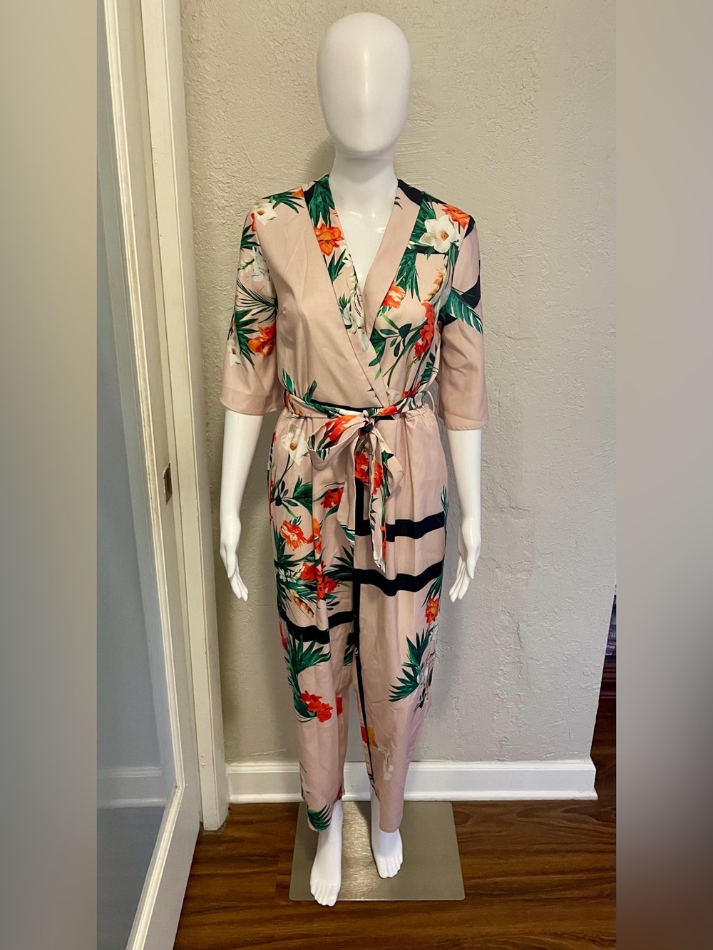 Fashion Nova Floral Jumpsuit